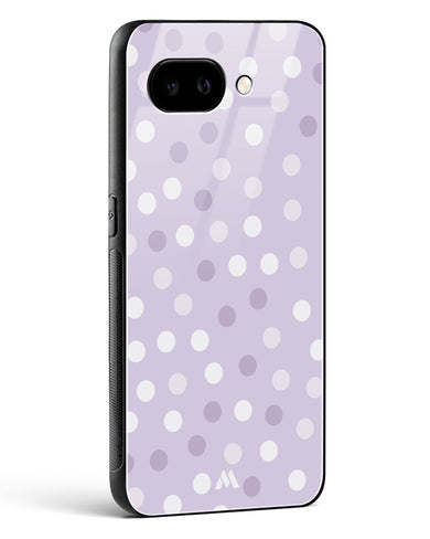 Polka Dots in Violet Glass Case Phone Cover (Google)