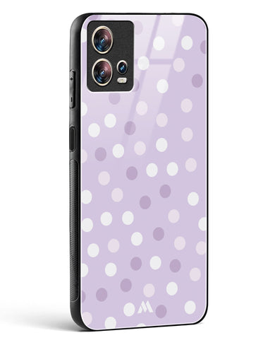 Polka Dots in Violet Glass Case Phone Cover (Motorola)