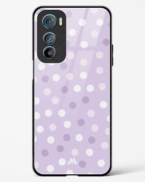 Polka Dots in Violet Glass Case Phone Cover (Motorola)