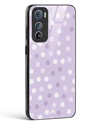 Polka Dots in Violet Glass Case Phone Cover (Motorola)