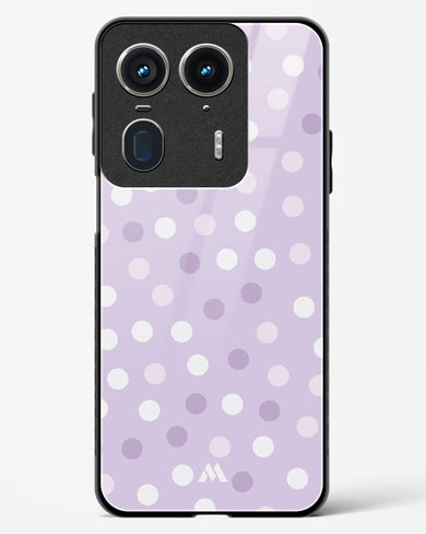 Polka Dots in Violet Glass Case Phone Cover (Motorola)
