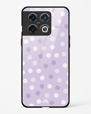 Polka Dots in Violet Glass Case Phone Cover (OnePlus)