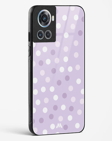 Polka Dots in Violet Glass Case Phone Cover-(OnePlus)