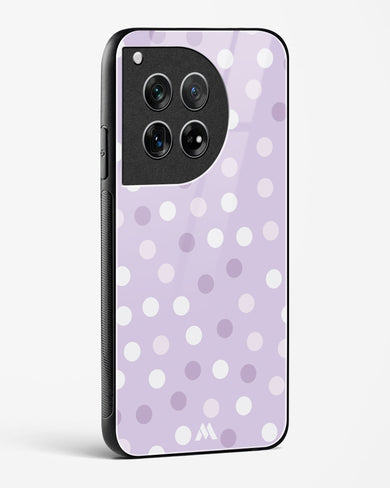 Polka Dots in Violet Glass Case Phone Cover (OnePlus)