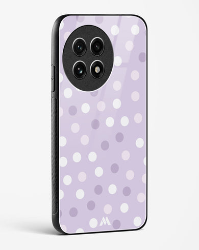 Polka Dots in Violet Glass Case Phone Cover (OnePlus)