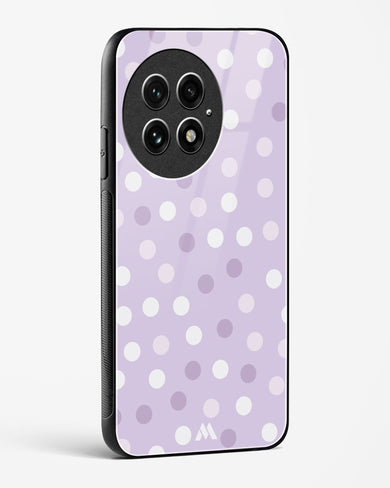Polka Dots in Violet Glass Case Phone Cover (OnePlus)