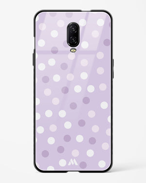 Polka Dots in Violet Glass Case Phone Cover (OnePlus)