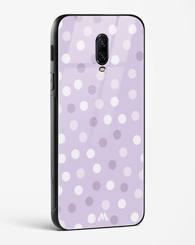 Polka Dots in Violet Glass Case Phone Cover (OnePlus)