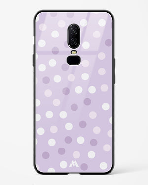 Polka Dots in Violet Glass Case Phone Cover (OnePlus)