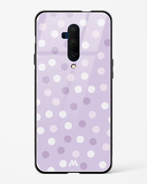 Polka Dots in Violet Glass Case Phone Cover (OnePlus)