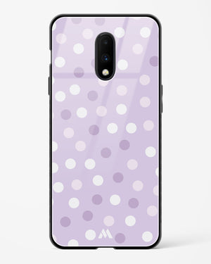Polka Dots in Violet Glass Case Phone Cover (OnePlus)