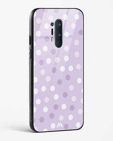 Polka Dots in Violet Glass Case Phone Cover (OnePlus)