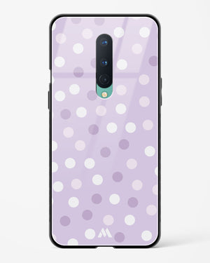 Polka Dots in Violet Glass Case Phone Cover (OnePlus)