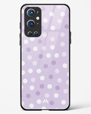 Polka Dots in Violet Glass Case Phone Cover (OnePlus)