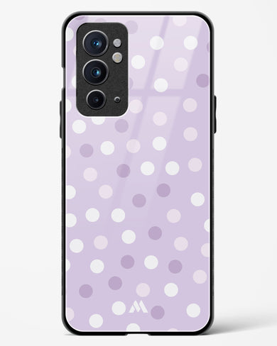 Polka Dots in Violet Glass Case Phone Cover (OnePlus)