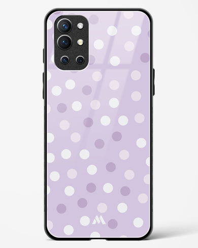 Polka Dots in Violet Glass Case Phone Cover (OnePlus)