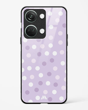 Polka Dots in Violet Glass Case Phone Cover (OnePlus)