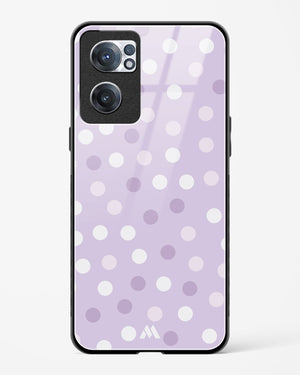 Polka Dots in Violet Glass Case Phone Cover (OnePlus)