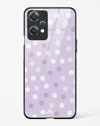 Polka Dots in Violet Glass Case Phone Cover (OnePlus)