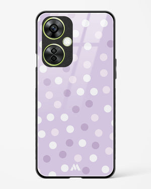 Polka Dots in Violet Glass Case Phone Cover (OnePlus)