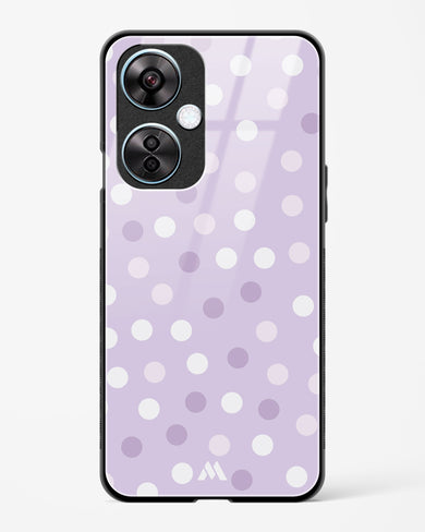 Polka Dots in Violet Glass Case Phone Cover-(OnePlus)