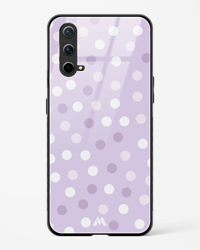 Polka Dots in Violet Glass Case Phone Cover (OnePlus)