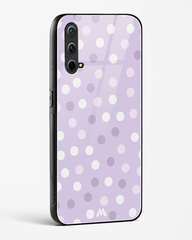 Polka Dots in Violet Glass Case Phone Cover (OnePlus)