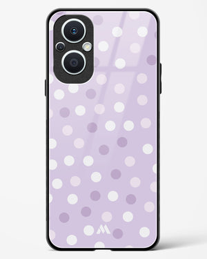 Polka Dots in Violet Glass Case Phone Cover (OnePlus)