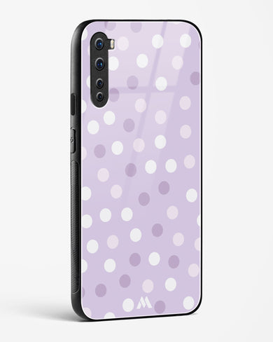 Polka Dots in Violet Glass Case Phone Cover (OnePlus)