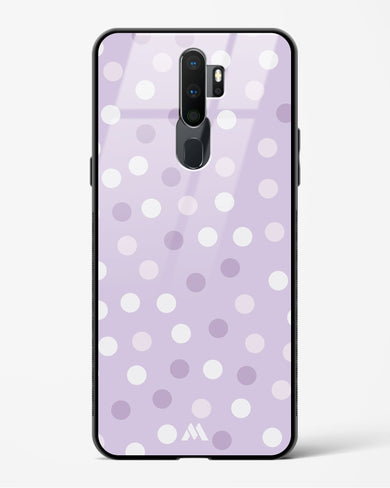 Polka Dots in Violet Glass Case Phone Cover-(Oppo)