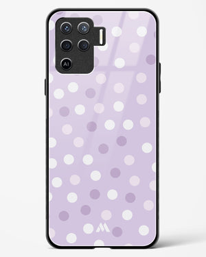 Polka Dots in Violet Glass Case Phone Cover (Oppo)