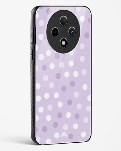 Polka Dots in Violet Glass Case Phone Cover (Oppo)