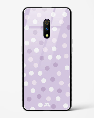 Polka Dots in Violet Glass Case Phone Cover (Oppo)