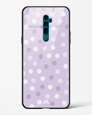 Polka Dots in Violet Glass Case Phone Cover (Oppo)