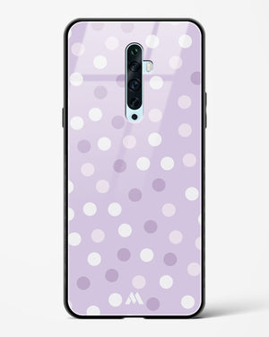 Polka Dots in Violet Glass Case Phone Cover (Oppo)