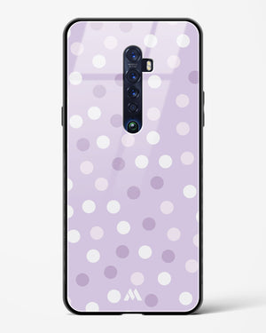 Polka Dots in Violet Glass Case Phone Cover (Oppo)