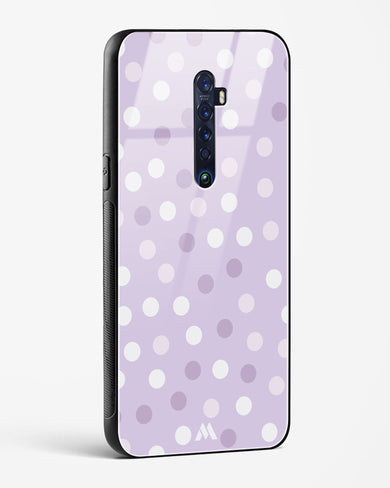 Polka Dots in Violet Glass Case Phone Cover (Oppo)