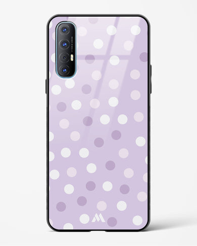 Polka Dots in Violet Glass Case Phone Cover (Oppo)