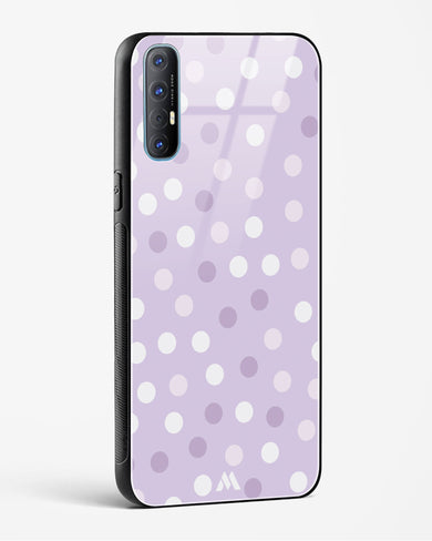 Polka Dots in Violet Glass Case Phone Cover (Oppo)