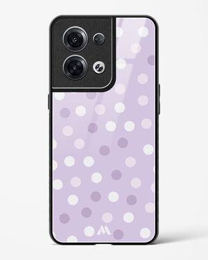 Polka Dots in Violet Glass Case Phone Cover (Oppo)