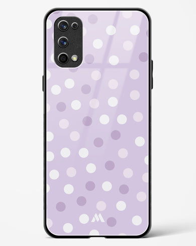 Polka Dots in Violet Glass Case Phone Cover (Realme)