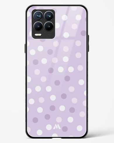 Polka Dots in Violet Glass Case Phone Cover-(Realme)