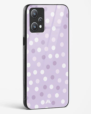 Polka Dots in Violet Glass Case Phone Cover (Realme)