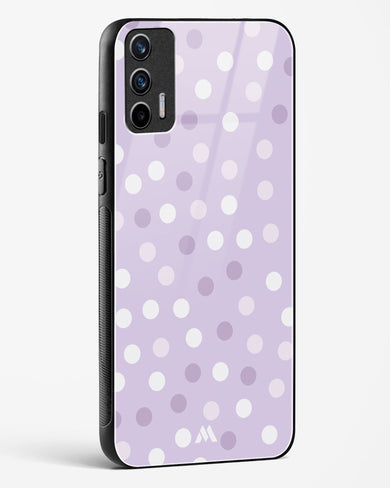 Polka Dots in Violet Glass Case Phone Cover (Realme)