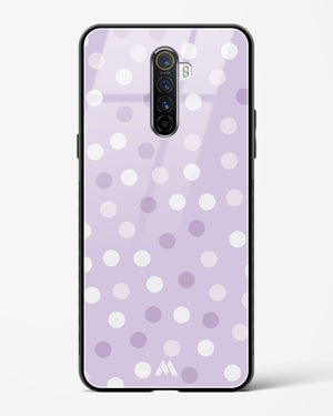 Polka Dots in Violet Glass Case Phone Cover (Realme)