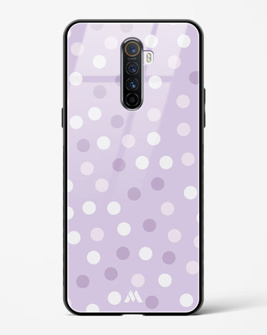 Polka Dots in Violet Glass Case Phone Cover-(Realme)