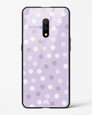 Polka Dots in Violet Glass Case Phone Cover (Realme)