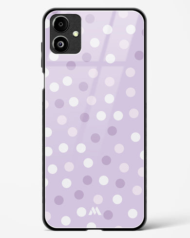 Polka Dots in Violet Glass Case Phone Cover (Samsung)
