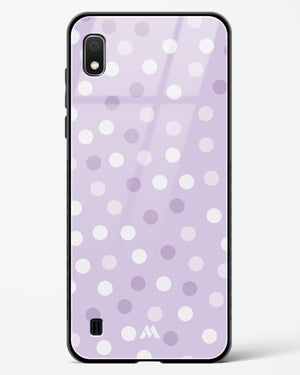 Polka Dots in Violet Glass Case Phone Cover-(Samsung)