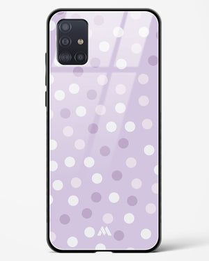 Polka Dots in Violet Glass Case Phone Cover (Samsung)